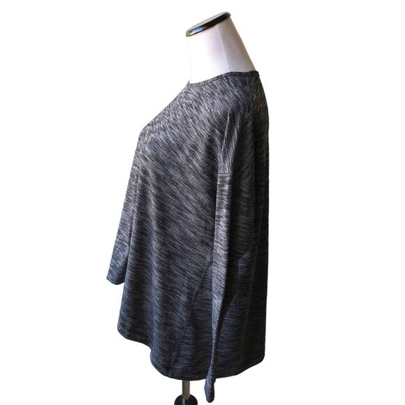 Lululemon Heathered Black City Bound RULU Long Sleeve Top - Picture 5 of 10